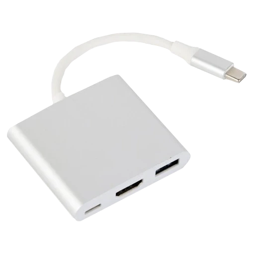 Cablexpert A-CM-HDMIF-02-SV USB-C на HDMI/USB 3.0/USB-C Адаптер-перехідник фото 1