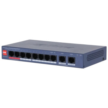 Dahua DH-CS4010-8GT-110-V2 PoE Комутатор 8 портів керований