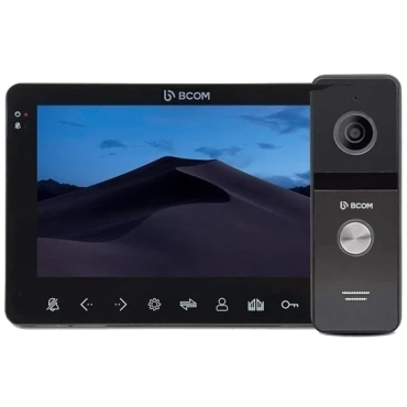BCOM BD-780FHD Black Kit Комплект видеодомофона