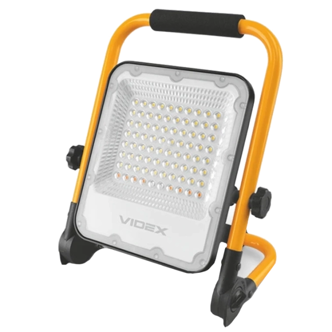 VIDEX PREMIUMVL-F2A-505 LED прожектор акумуляторний 50W 5000K 220V фото 1