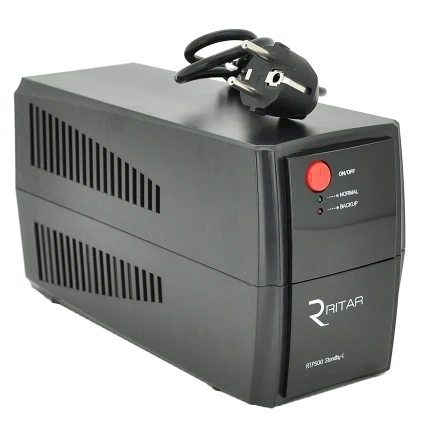 Ritar RTP500 Standby-L 500ВA Джерело безперебійного живлення фото 1