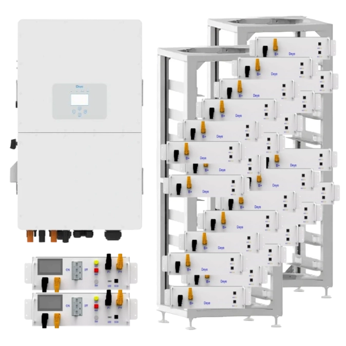 Deye SUN-50K-SG01HP3-EU-BM4 50кВт 120кВт•год Система безперебійного живлення трифазна фото 1