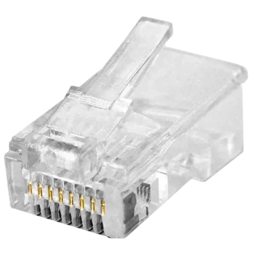 Tyco RJ-45 8P8C UTP Cat-5 (TCRJ45-UTP) Конектор (100 шт/уп.) Q100, Box