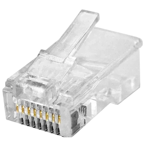 Tyco RJ-45 8P8C UTP Cat-5 (TCRJ45-UTP) Конектор (100 шт/уп.) Q100, Box фото 1