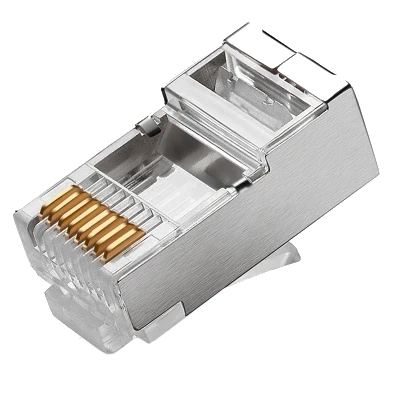 RITAR RJ-45 8P8C FTP Cat-5 (100шт) Конектор екранований фото 1