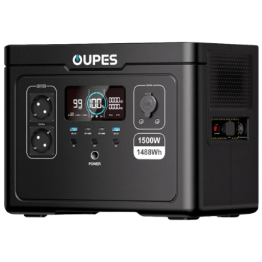 OUPES S015 1500Вт LiFePO4 1488Вт•ч Портативная зарядная станция