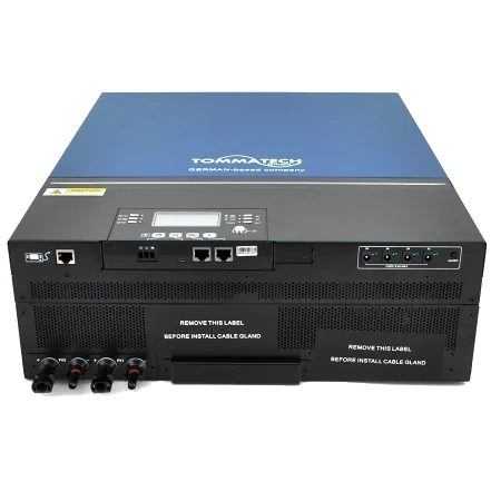 TOMMATECH PLUS 7.2kW 48V MPPT(90-450) 80AParallel Гібридний інвертор однофазний фото 1