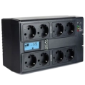 Powercom CUB-1000N LCD Schuko Джерело безперебійного живлення фото 2