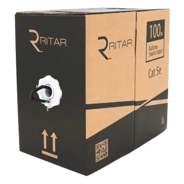 Ritar внутрішній КВП UTP CCA (4*2*0.5) 4p 24 AWG (100м) Кабель