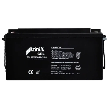 Trinix TGL12V150Ah/20Hr Аккумулятор гелевый 12В 150А•ч