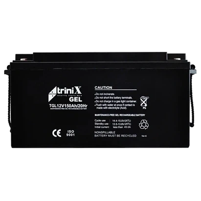 Trinix TGL12V150Ah/20Hr Акумулятор гелевий 12В 150А•год фото 1