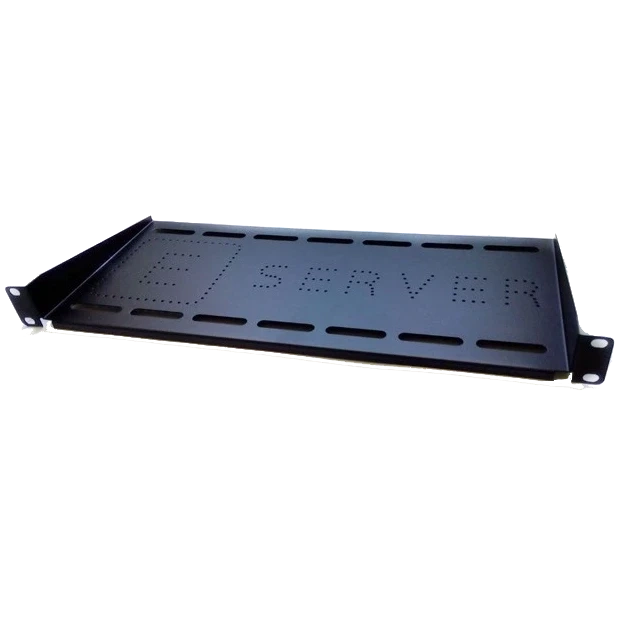 EServer 1U 19" 420х200 Консольна полиця чорна фото 1