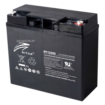 Ritar RT12200 (12V20AH) Аккумуляторная батарея