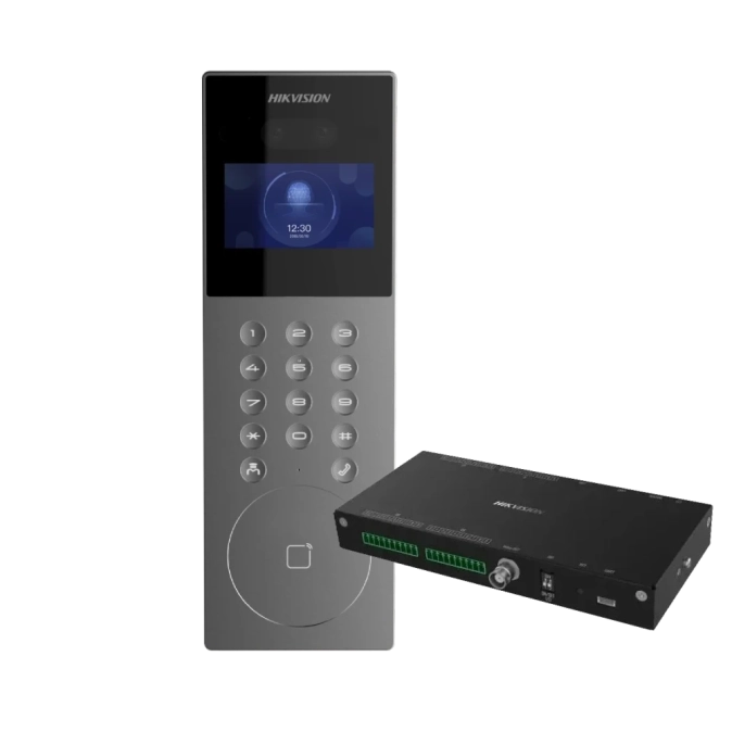 Hikvision DS-KD9203-E6 + DS-KAD40 Набір гібридної домофонії фото 1