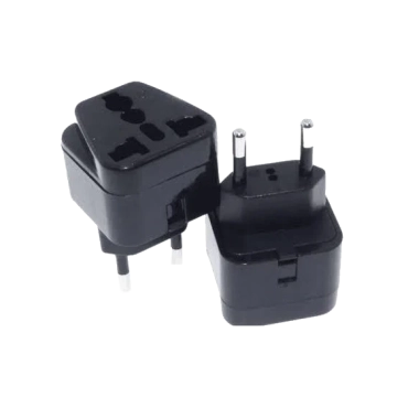 EcoFlow Socket adapter розетка - вилка (евро) EU to IN Переходник сетевой
