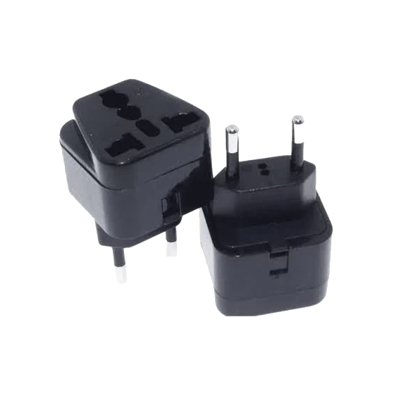 EcoFlow Socket adapter розетка — вилка (євро) EU to IN Перехідник мережевий фото 1