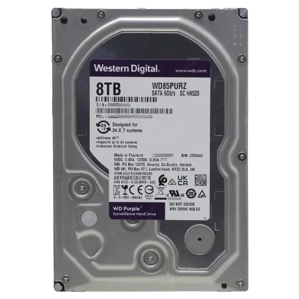 Western Digital Purple WD85PURZ 8Тб Жорсткий диск внутрішній