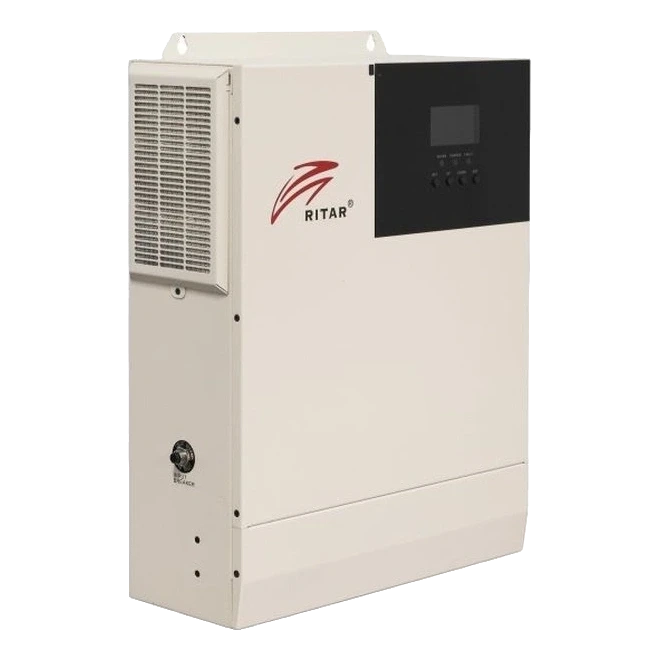 Ritar SM-5K-48V-X гібридний однофазний 48В 5кВт Інвертор фото 1