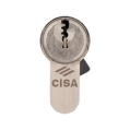 CISA C3000 70T (30*40T) Циліндр нікель матовий 3 ключі фото 2