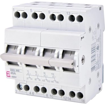 ЕТІ SSQ 440 "1-0-2", 4p 40A Переключатель нагрузки