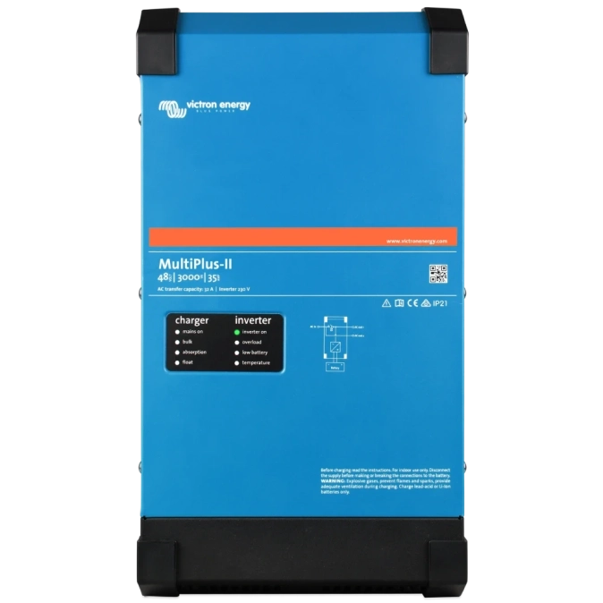 VictronEnergy MultiPlus-II 48/3000/35-32 однофазний чиста синусоїда Інвертор