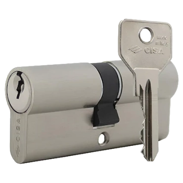 CISA C2000 70 (35*35) нікель матовий 3 ключі Циліндр