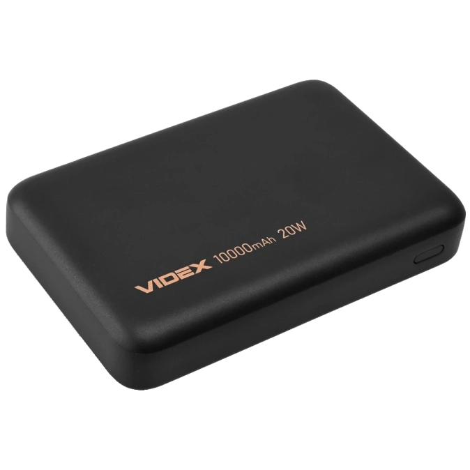VIDEX VPB-331 15W+PD20W Black 10000mAh Повербанк фото 1