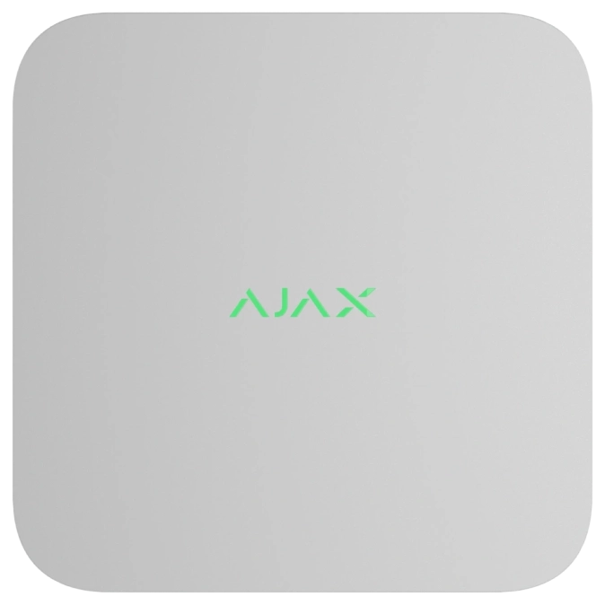 Ajax NVR DC (16ch) white Відеореєстратор фото 1