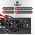 Kraft KRF-AVR1200VA/1КW-12V(MPPT 30А) Інвертор з ДБЖ фото 2