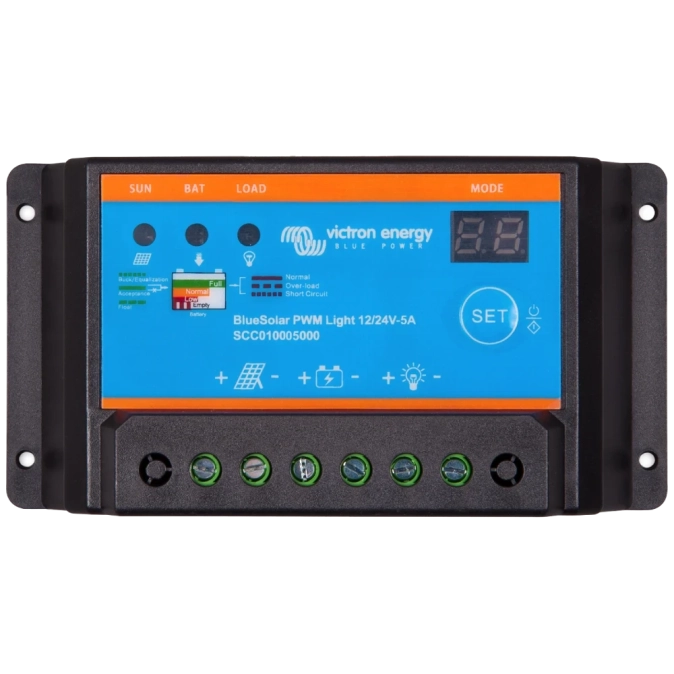 Victron Energy BlueSolar PWM-Light Charge Controller 12/24-5 Контролер заряду