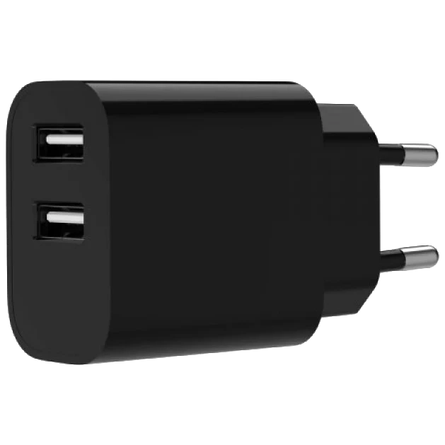Gembird TA-UC-2A12-01-BK USB-A 5V/2.4A 12W Мережевий зарядний пристрій фото 1