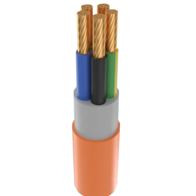 HXH-FE180/Е90-J 5х6 RE-0.6/1 kV(бухта 100 м)(NKK) Кабель Мега-Кабель фото 1