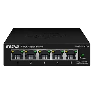 Ewind EW-S1605CGU 1000M Комутатор 5 портів некерований