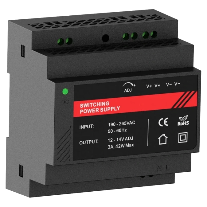 Kraft PSU-1203DIN(P) Джерело безперебійного живлення фото 1