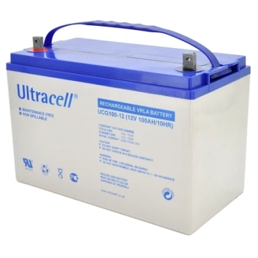 Ultracell UCG100-12 100А•г 12В гелева Свинцево-кислотна акумуляторна батарея