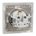 Schneider Electric ASFORA EPH3100121 Розетка одинарна із заземленням і кришкою фото 2