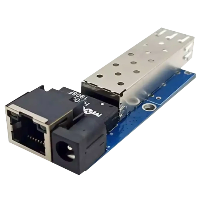 10/100/1000BASE-T SFP Slot 1000Base-SX/LX Медіаконвертор mini фото 1