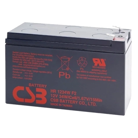 CSB HR1234WF2 12В 9А•г Акумуляторна батарея