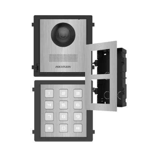 DS-KD8003-IME1NS + DS-KD-ACF2/S + DS-KD-KP/S Комплект модулів Hikvision фото 1