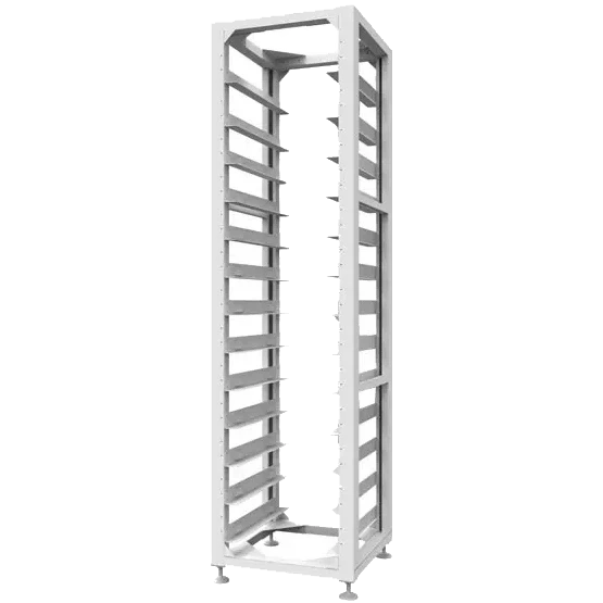 Deye 3U-HRack-2G 13 floors для 12 висковольтних батарей Стойка фото 1