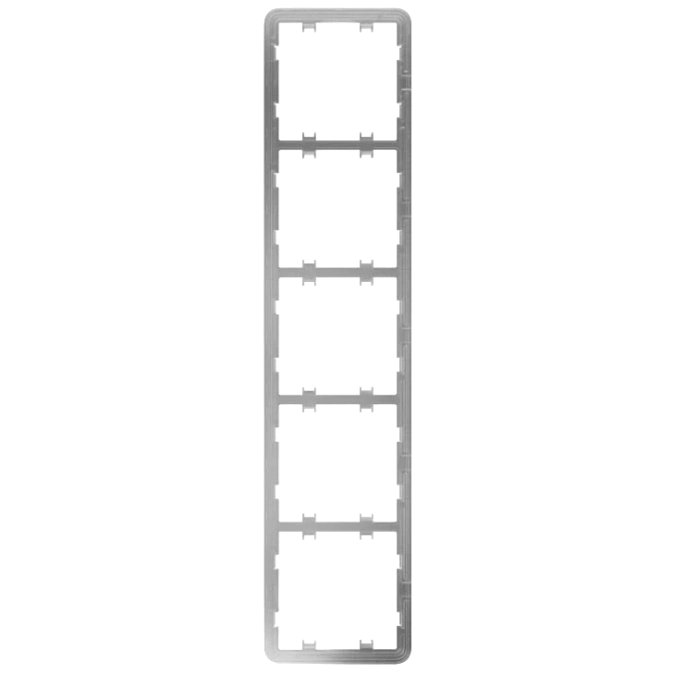 Ajax Frame (5 seats) vertical [55] ASP Рамка для п’яти вимикачів фото 1