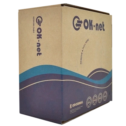 OK-Net КПП-ВП (100) cat 5e Кабель UTP вуличний 2*2*0,48 500 м фото 1