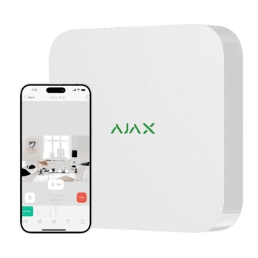 Ajax NVR (16ch) (8EU) white Видеорегистратор