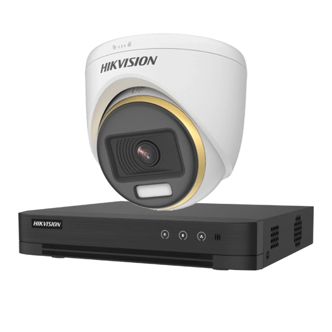 iDS-7204HUHI-M1/T + DS-2CE70DF3T-PF Разом дешевше Hikvision фото 1