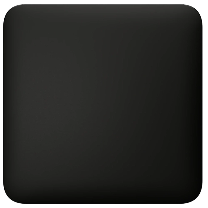 Ajax CenterCover (CP) black Фронтальна панель фото 1