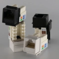 KeyStone RJ45 UTP, кат. 5e, 6, 6a, 110, Slim, W - 16.6 мм Модуль фото 3