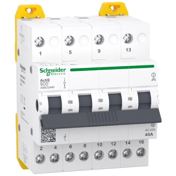 Schneider Electric iSSW Acti9 4P 40A Перемикач 3-х позиційний