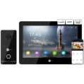 Neolight MEZZO Hybrid Black + OPTIMA IPW Black Комплект відеодомофону фото 1
