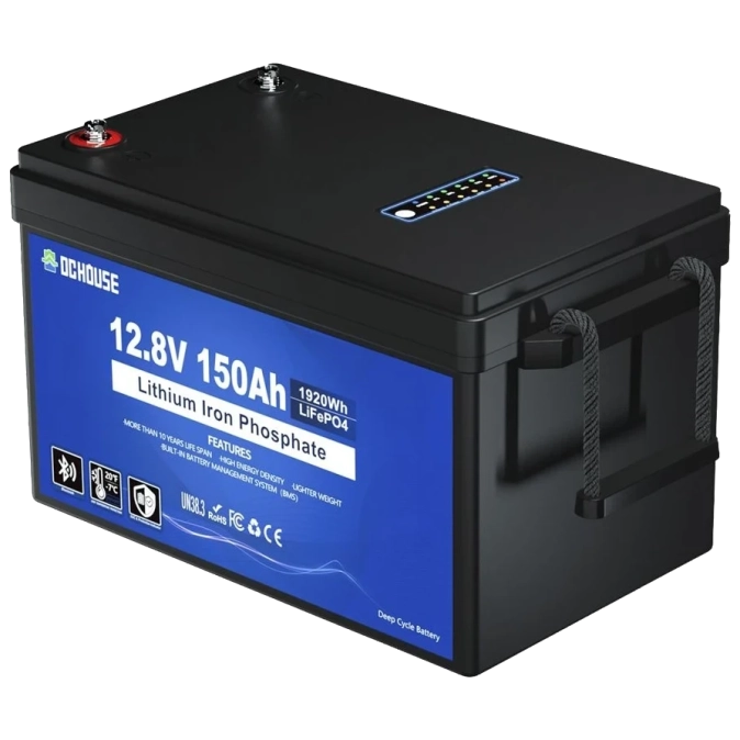 DСHOUSE 12.8V 150Ah (ECO-LFP1215005) Bluetooth Акумуляторна батарея фото 1
