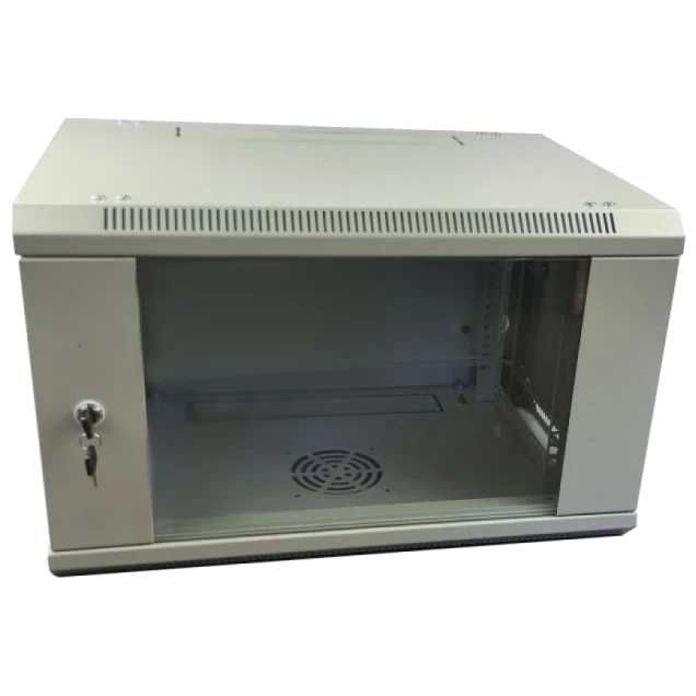 19" EASYCASE 60-60-09-ДА-7035 (сіра) Шафа фото 1